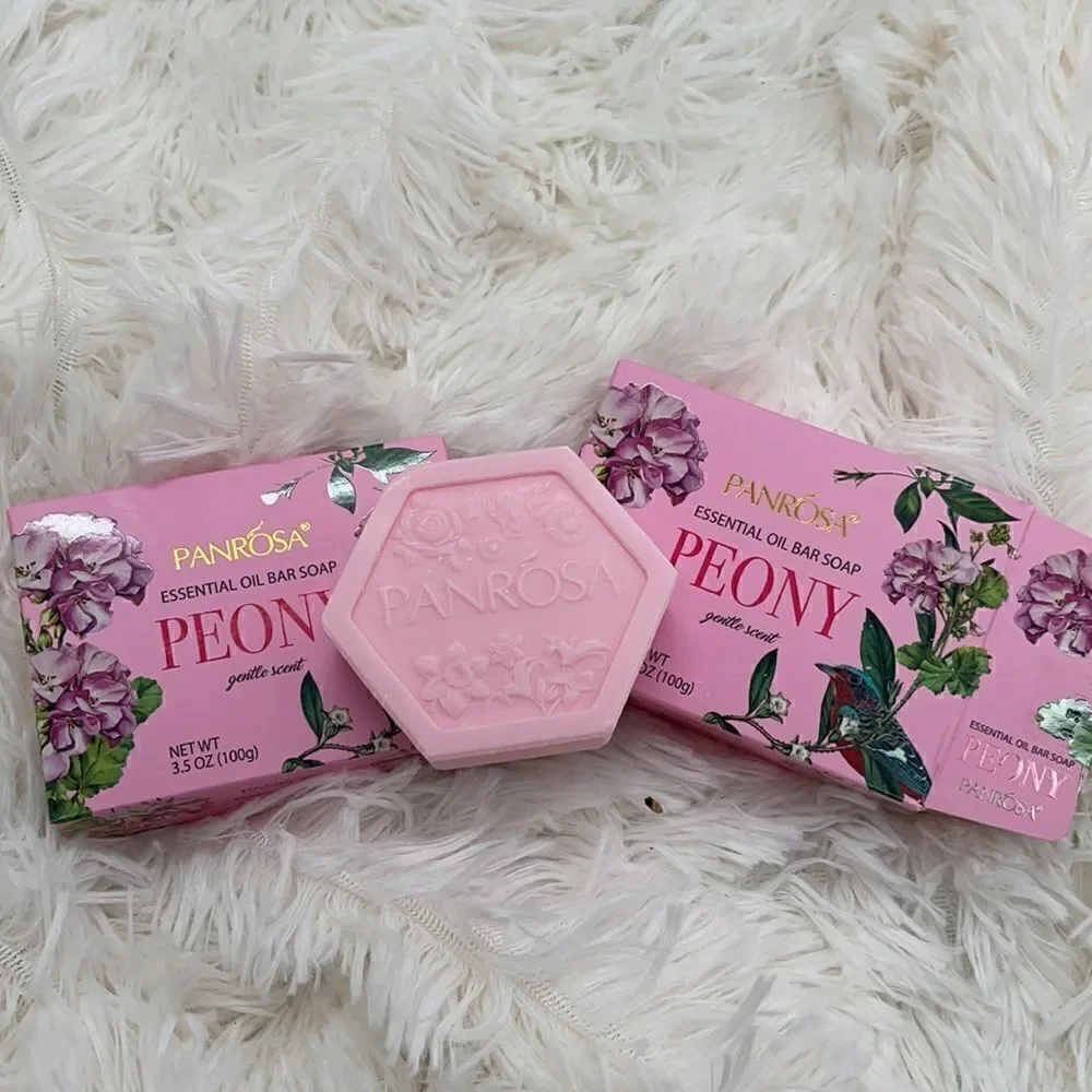 Panrosa peony essential oil bars of soap